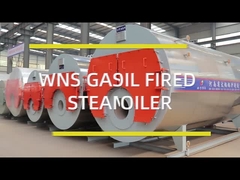 WNS series horizontal oil and gas industrial steam boiler 0.5t/ H-20T /h
