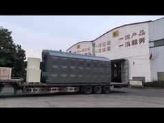 1.25Mpa دکمه بخار دو فول با سیستم کنترل PLC 4t / hr