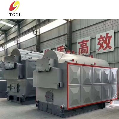 PLC Intelligent Control System High Thermal Efficiency Dzh Coal-fired Biomass Steam Boiler Factory Price