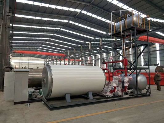 Ontwerp van rookgasproces met drie doorgangen Thermische olie ketel voor industriële ketels nauwkeurige en temperatuurcontrole