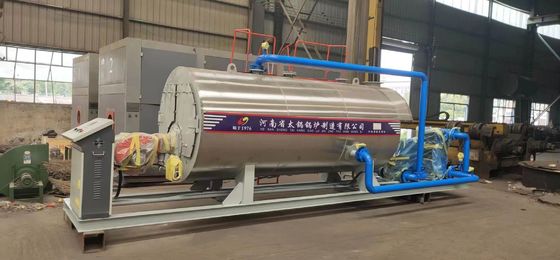 Q235B Dual Fuel industriële warmwaterketel hotelverwarming