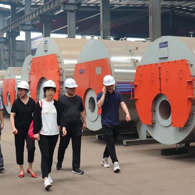 Horizontaler gasbefeuerter Heißluftgenerator, schnelle Installation, geringer Energieverbrauch