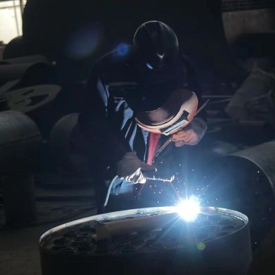 TAIGUO Horizontaler Heißluftofen, Gas-Industrie-Winderhitzer