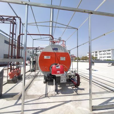 Peso da caldeira de aquecimento de queima de óleo de alta eficiência térmica 96%