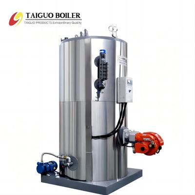 50kg / H Mini Boiler Pembangkit Uap Gas Untuk Sterilisasi Makanan Industri