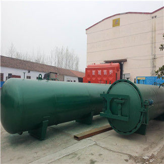 Hogedruk horizontale houtautoclaaf DN1000 Tank houtdroger