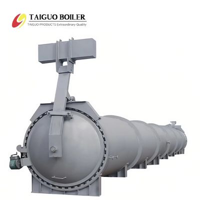 Nồi hấp bê tông khí điều khiển PLC cho dây chuyền sản xuất AAC Xử lý hơi nước