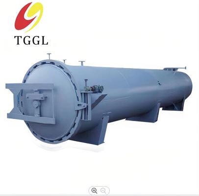 Air Cooling Industrial Autoclave For Aac Blocks Electric Heating