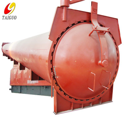 Nồi hấp Hydroforming AAC Áp suất định mức 1.1MPa 1.4MPa Nồi hấp công nghiệp