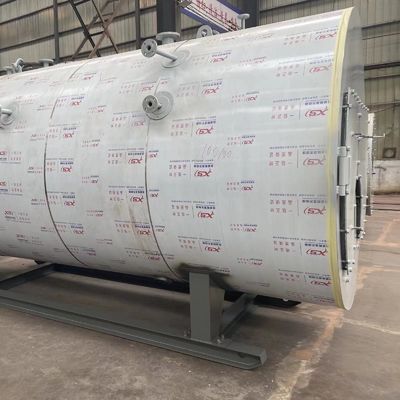 PLC-besturing Industriële warmwaterboiler Dual Fuel Pry-montage
