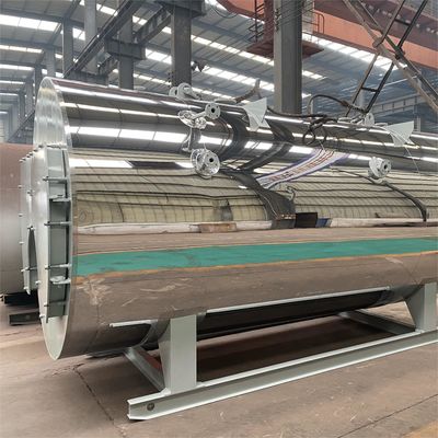 Dual Fuel industriële warmwaterboiler 1.0Mpa snelle installatie