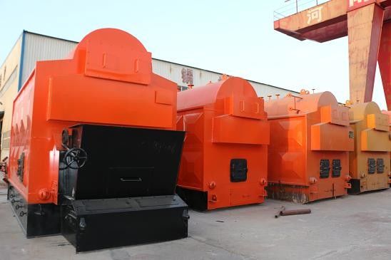 Horizontaler Kettengitter-Biomasse-Dampfkessel 1-20t/H PLC Intelligente Steuerung