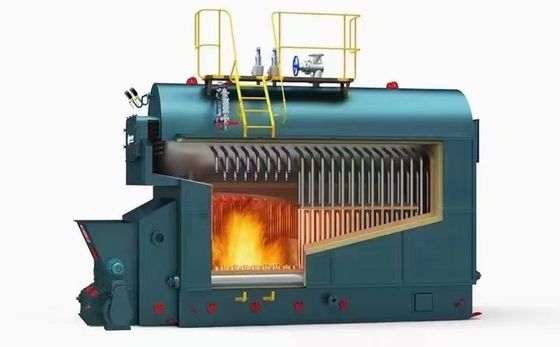 Horizontaal kettingrooster Kolengestookte stoomketel Biomassa Pelletstoomketel