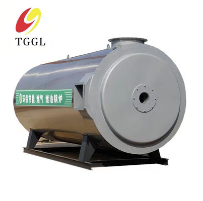 Máy sưởi dầu nóng công nghiệp đốt gỗ ngang cho nhiên liệu khí dầu