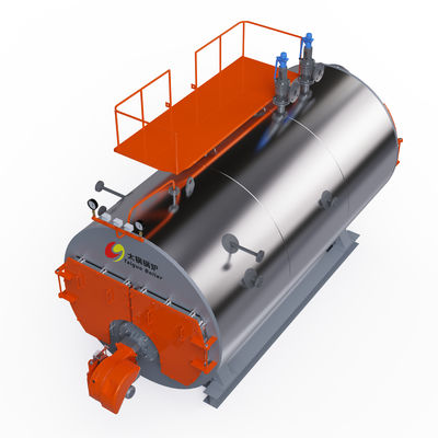 WNS Series Horizontal Steam Boiler PLC Control System Safe 0.5t/h