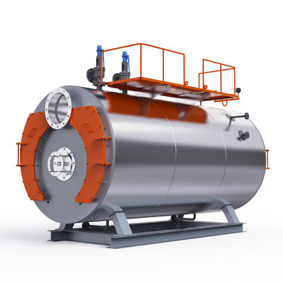 WNS Series Horizontal Steam Boiler PLC Control System Safe 0.5t/h