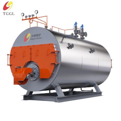 WNS Series Horizontal Steam Boiler PLC Control System Safe 0.5t/h