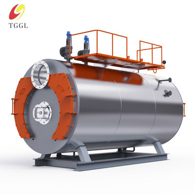 Horizontale vuurbuis 1 2 4 6 8 10 15 20 ton Gas Diesel olie gestookte stoomketel