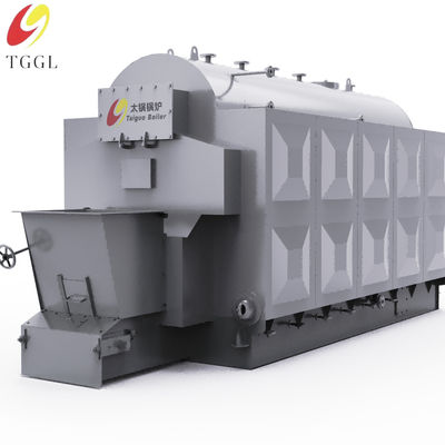 Chain Grate Industrial Steam Water Heater Automatic Control Saves Manpower