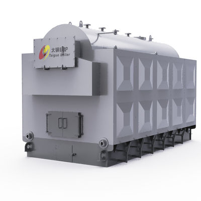 Otomatis 1 Ton Kayu Chip Steam Boiler Generasi Uap Dari Biomassa