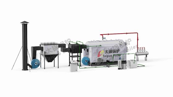 Industriële biomassaboiler van de DZH-serie