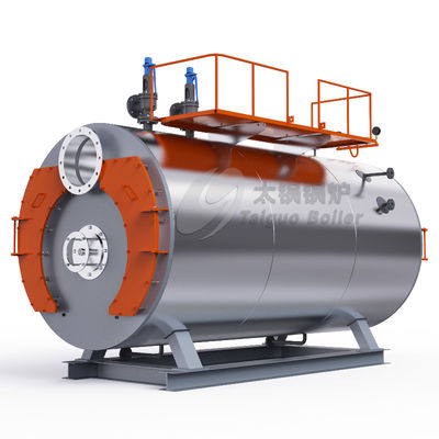 Effizienter gasbetriebener Warmwasserkessel mit PLC-Steuerungskapazität 0,35-14 MW