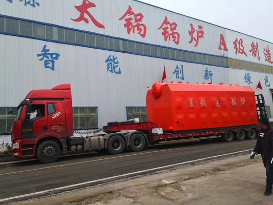 Fully Automated Steam Industrial Boiler Quick-Loading Fuel Wood Block Coal Double