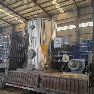 Automatic Control System Vertical Fire Tube Boiler One Click Operation