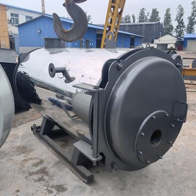 Gasafgedraaide asfaltinstallatie warmtewaterketel 1t/h