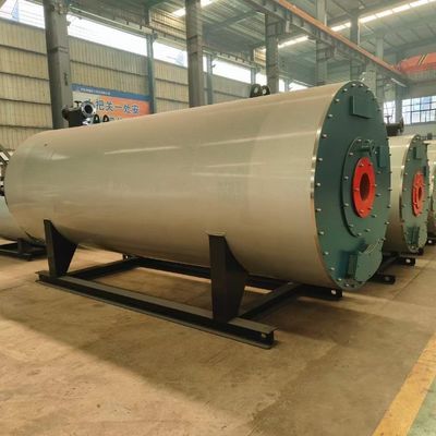 Gasafgedraaide asfaltinstallatie warmtewaterketel 1t/h