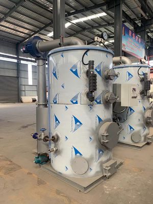 1 ton aardgasstoomgenerator met automatisch bediende stoomketel