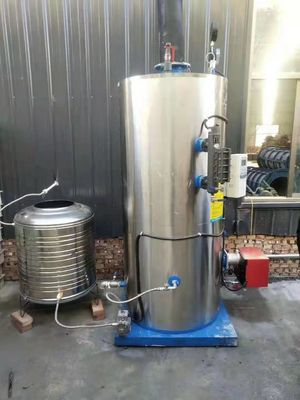 Verticale stoomketel met hoge sterkte en corrosiebestendigheid voor brouwerij en biologische industrie