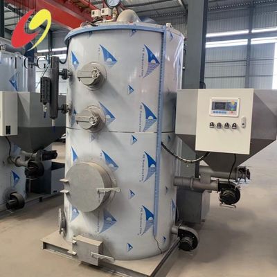 700kg Vertikal kecil evaporator gas bahan bakar mencakup area kecil untuk industri makanan
