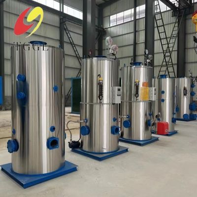 700kg Vertikal kecil evaporator gas bahan bakar mencakup area kecil untuk industri makanan