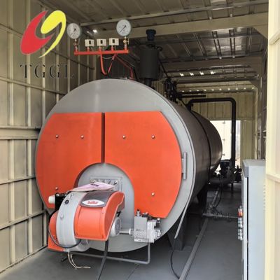 WNS Tipe Gas 2 3 5 8 10 12 Ton Minyak Minyak Horizontal Lpg Generator Uap Gas