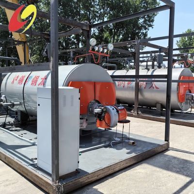 WNS Series Oil Gas-Fired Hot Water Industrial Boiler For Central Heating