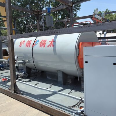 WNS Series Oil Gas-Fired Hot Water Industrial Boiler For Central Heating