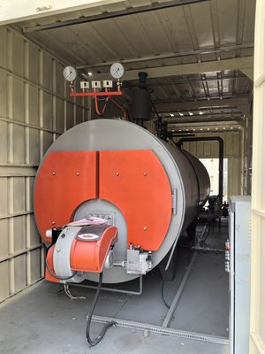 CWNS-serie Automatische horizontale olie-gaswarmwaterketel
