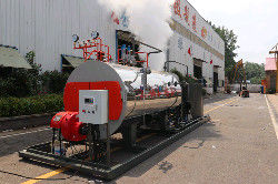 Alle natte back drie retour dual fuel gasolie-industrie stoomketel rubberverwerking