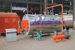 0.5t/ H-30t /h horizontal  gas oil steam boiler electrical components PLC