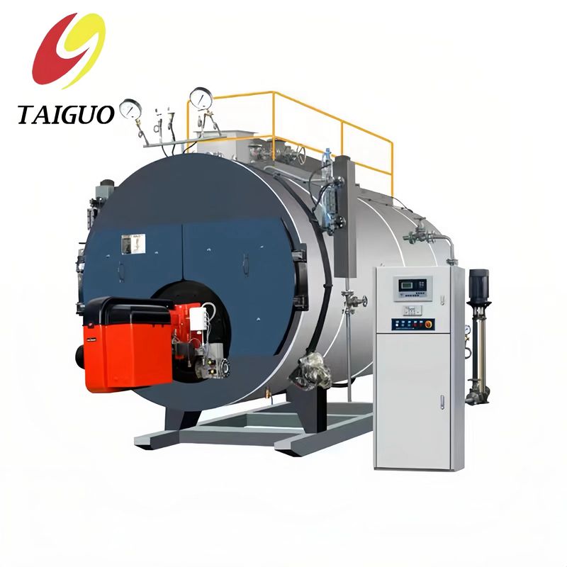 Effiziente Heizungslösung Gasbetriebene Warmwasserkessel 1.0Mpa PLC mit CE-Zertifizierung