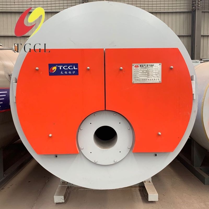 WNS Tipe Gas 2 3 5 8 10 12 Ton Minyak Minyak Horizontal Lpg Generator Uap Gas