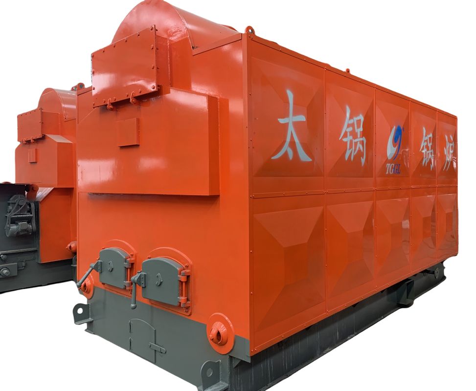 Zemi-automatische DZH 4t/h ketenrooster met biomassa voor centrale verwarming