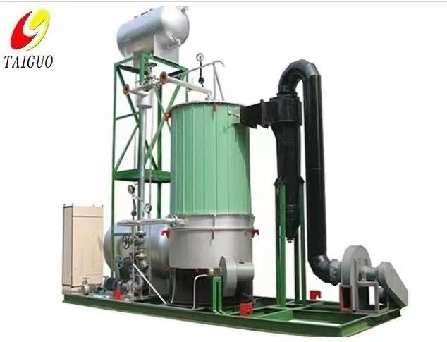 Vertical Biomass Heat Transfer Oil Furnace Flue Gas Three-way Heat Transfer Efficiency Is Good